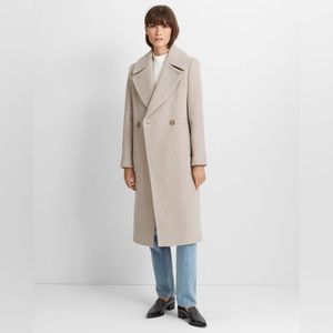 Club Monoco Daylina Coat in Almond- Long Wool Coat